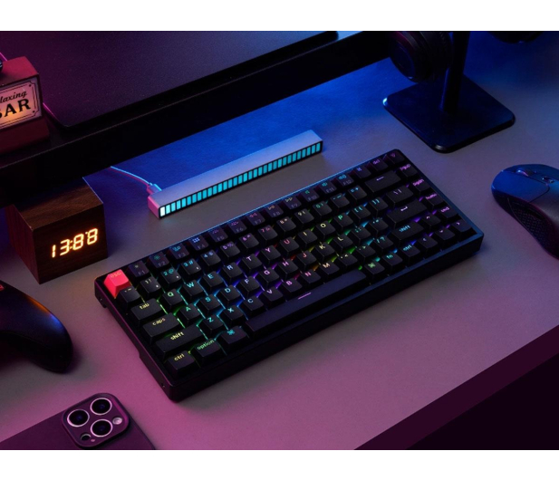 Keychron K2X J3 QMK Wireless Mechanical RGB ALU HotSwap Brown - 1507460 - zdjęcie 5